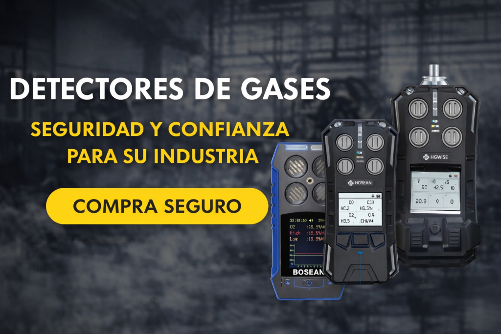 Detectores de gases para Colombia