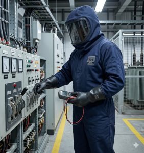 Traje ignifugo como Proteccion electrica segun RETIE